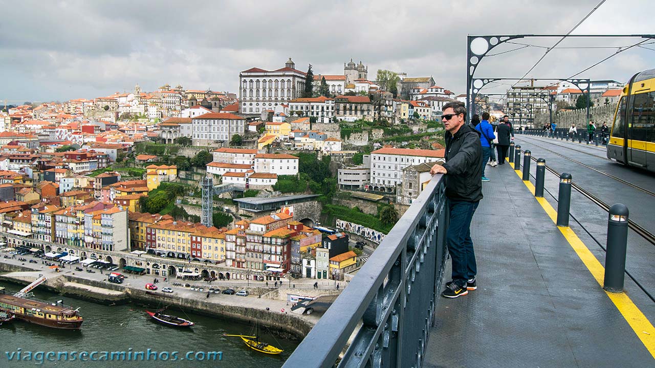 Vista da Ponte Dom Luis - Porto
