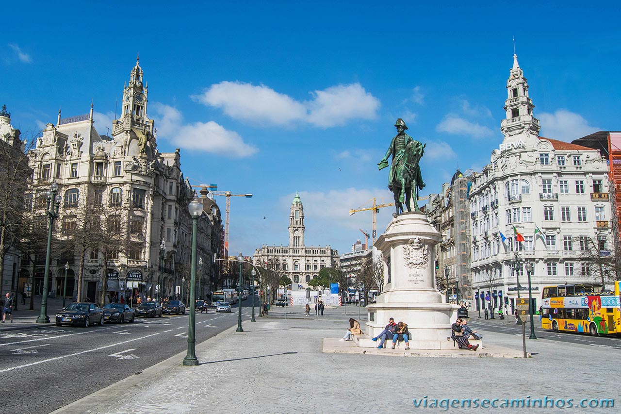 Praça da Liberdade - Porto - Portugal