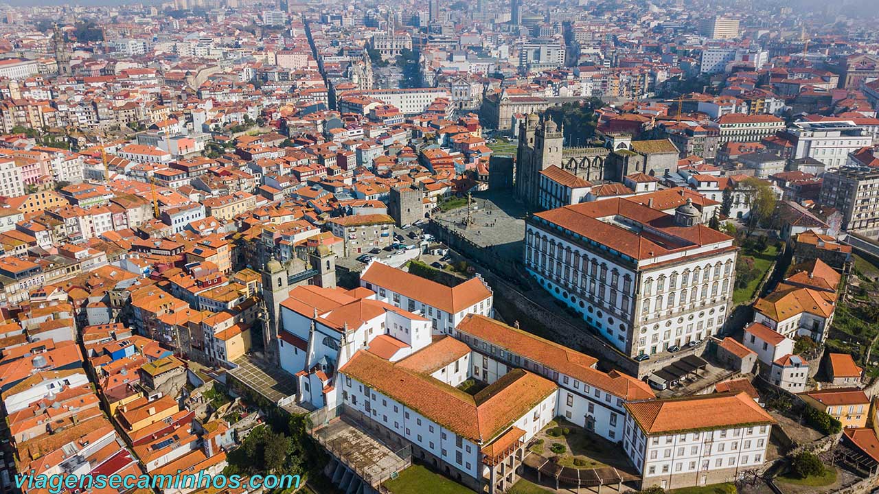 Vista aérea de Porto - Portugal