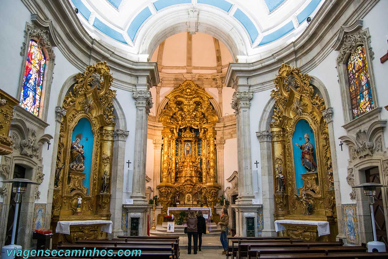 Interior do Santuário Nossa Senhora dos Remédios - Lamego