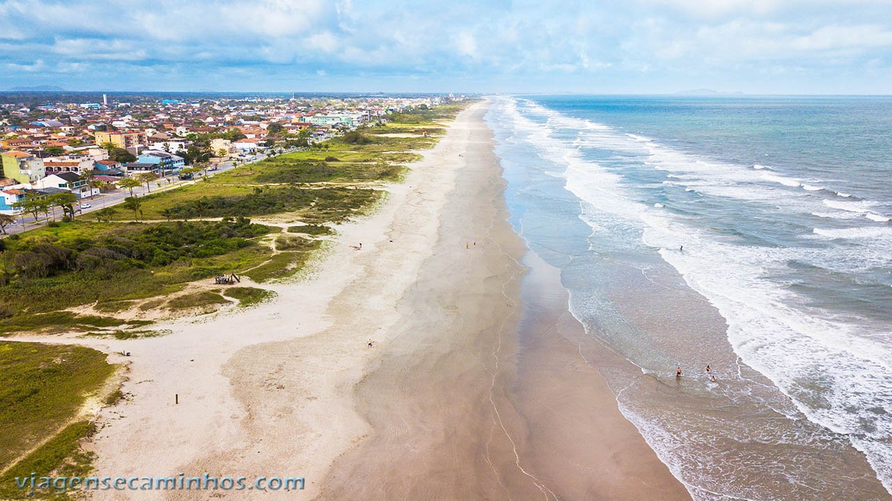 Praia de Leste e Ipanema - Pontal do Paraná