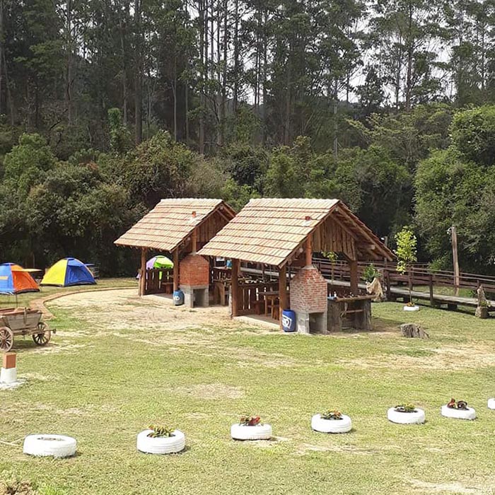 Camping das cachoeiras do rio Weigand