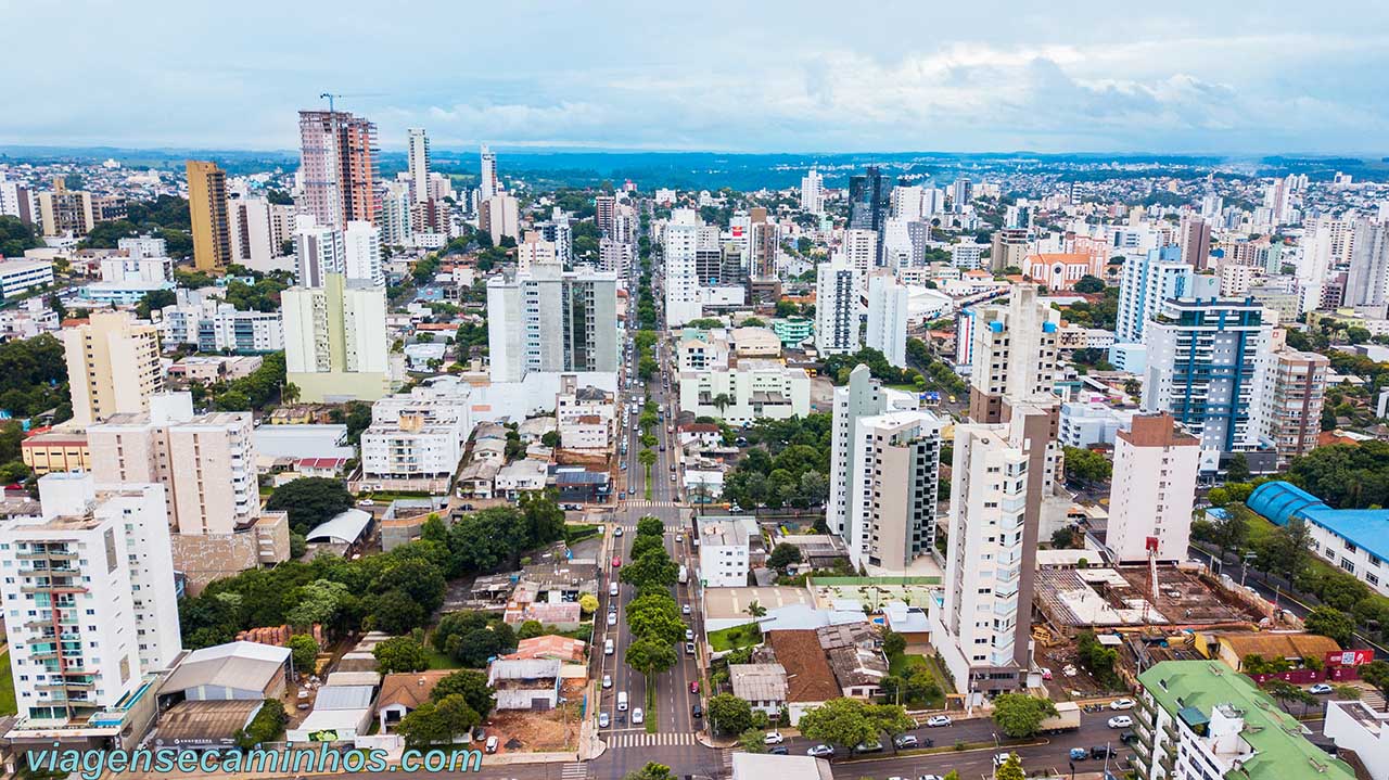 Vista aérea de Chapecó SC