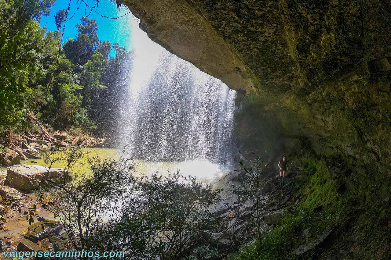 Bom Retiro SC - Gruta da Cachoeira do Barbaquá