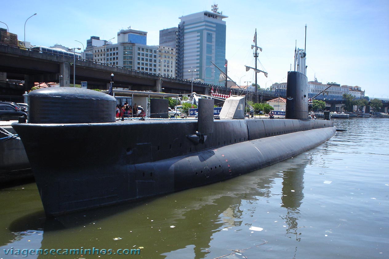 Submarino no Museu da Marinha - Rio de Janeiro