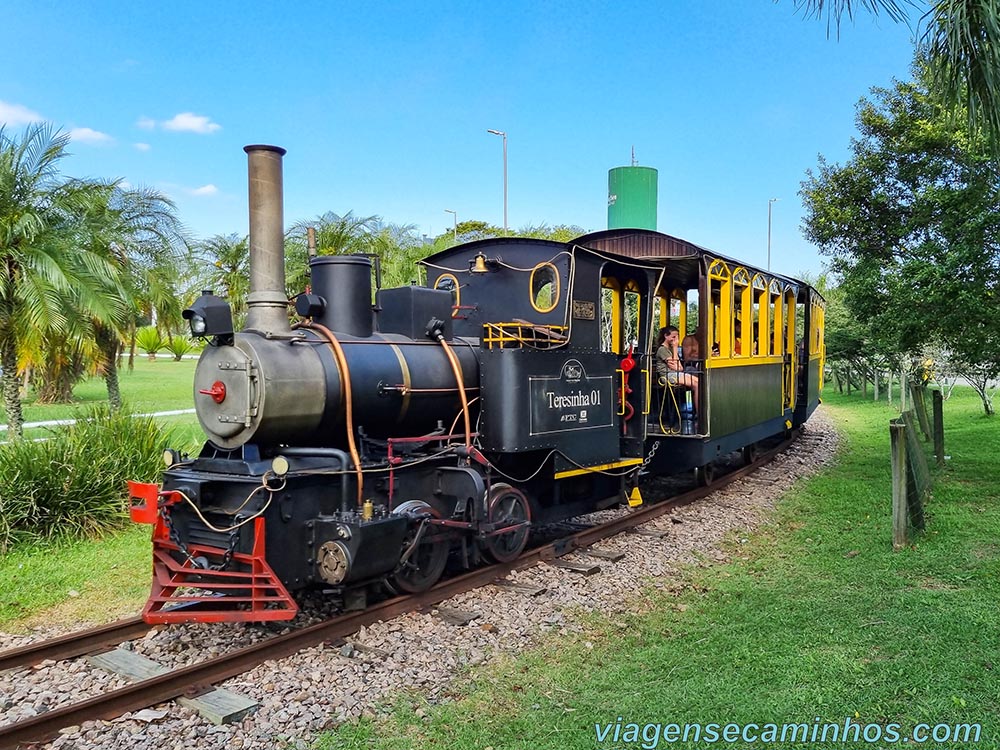 O que fazer em Criciúma - Trenzinho do Parque das Nações