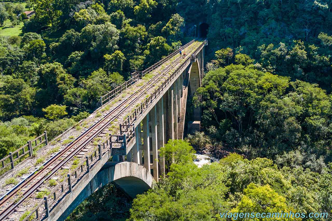 Ponte Ferroviária do rio Saltinho - RS
