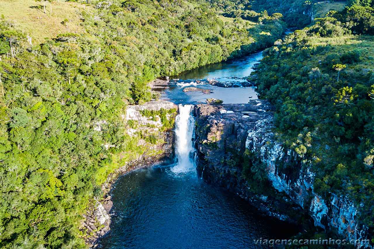 Cachoeira Índios Xokleng - Roteiro do vale do Rio das Antas