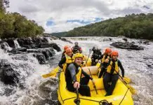 Rafting no Rio Pelotas