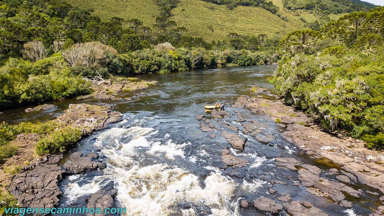 Rafting no Rio Pelotas, em Ausentes