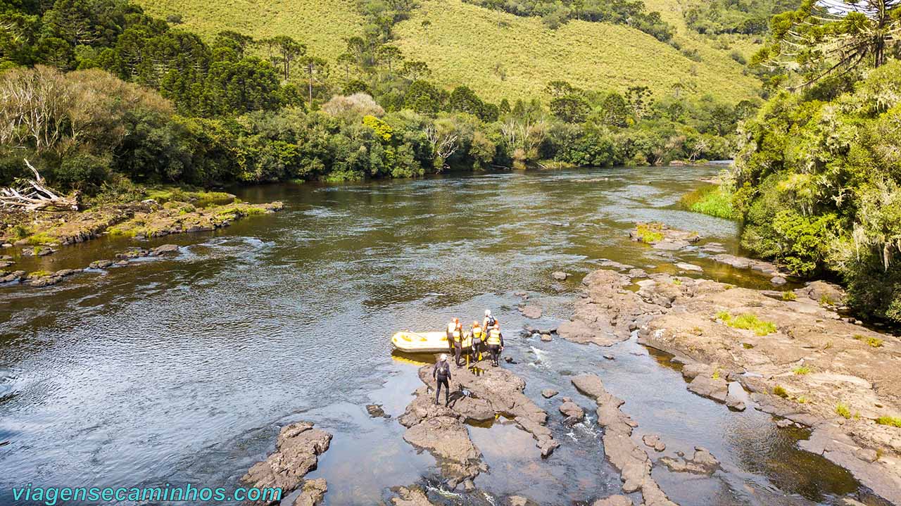 Rafting no Rio Pelotas