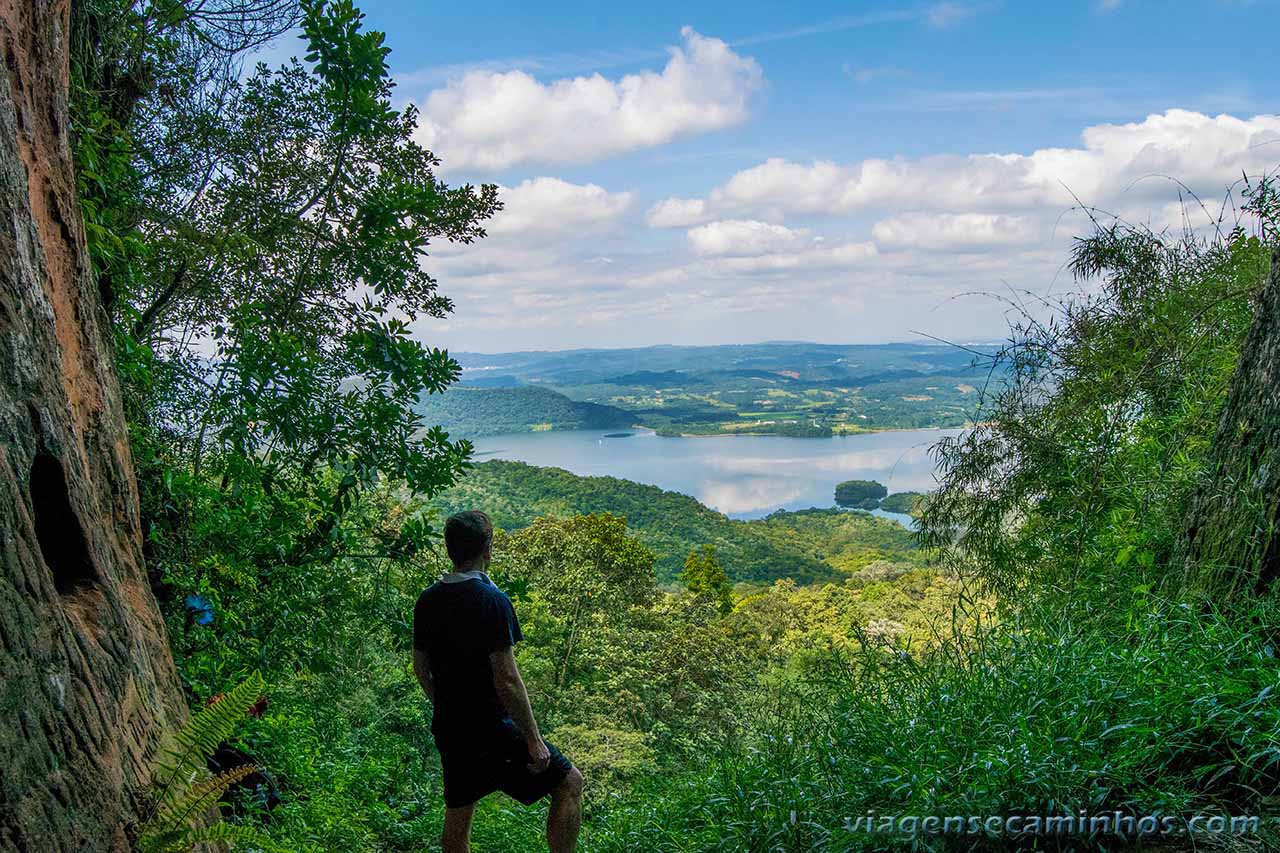 Vista da Gruta da Serrinha - Siderópolis