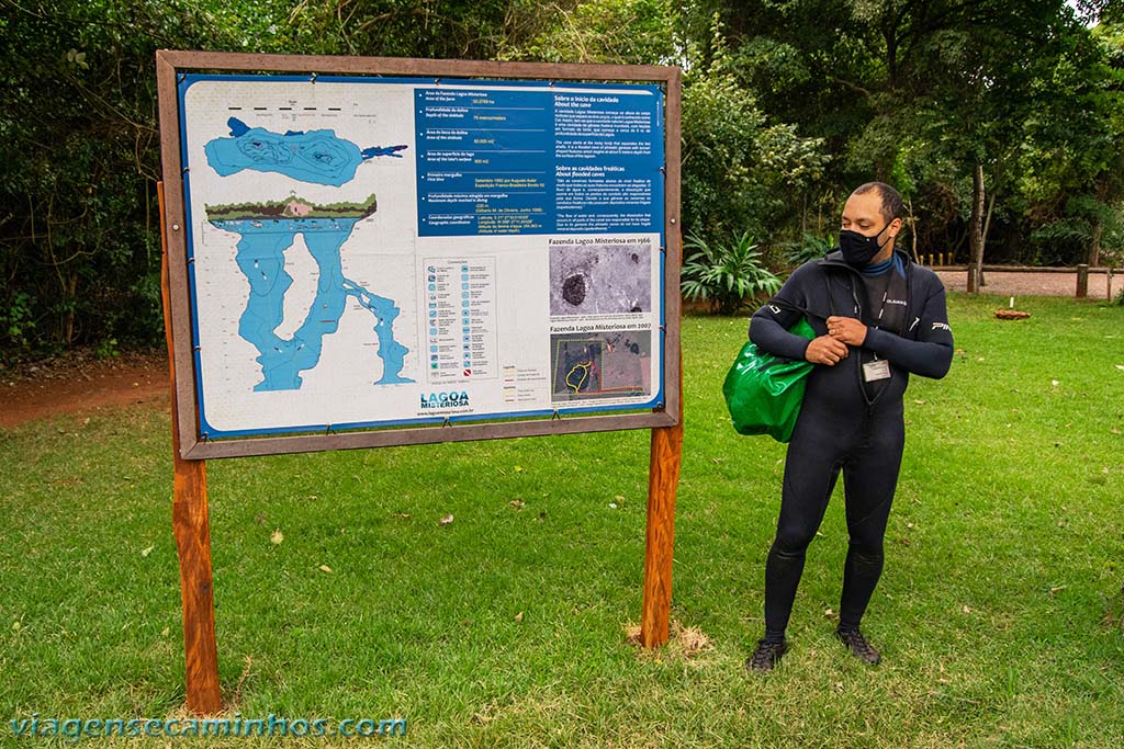 Passeio na Lagoa Misteriosa