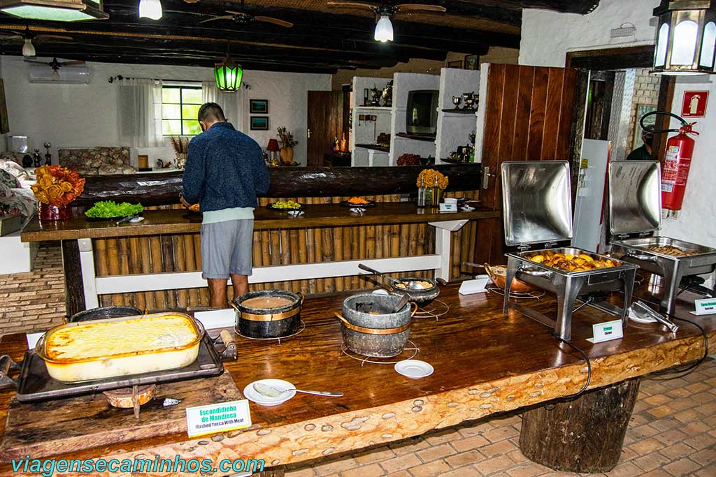 Almoço na Fazenda Ceita Corê