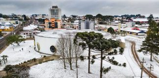 Neve no Rio Grande do Sul - Vacaria RS