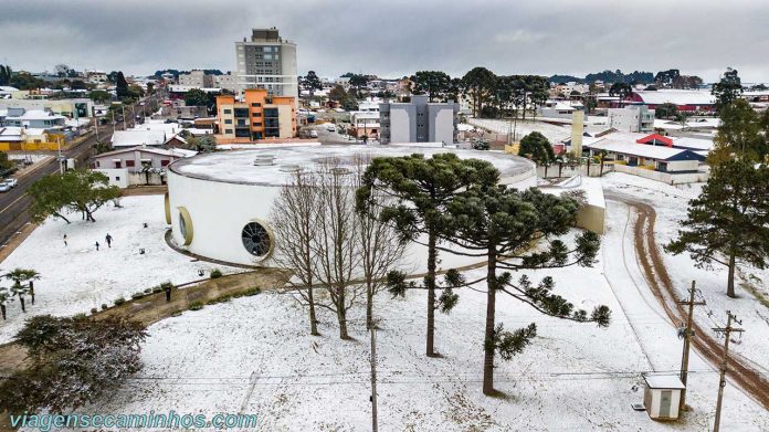 Neve no Rio Grande do Sul - Vacaria RS