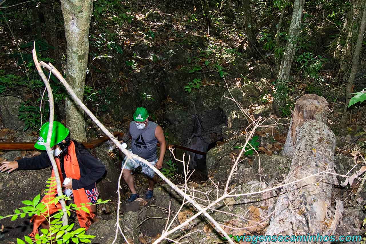 Saída da Gruta São Miguel - Bonito MS