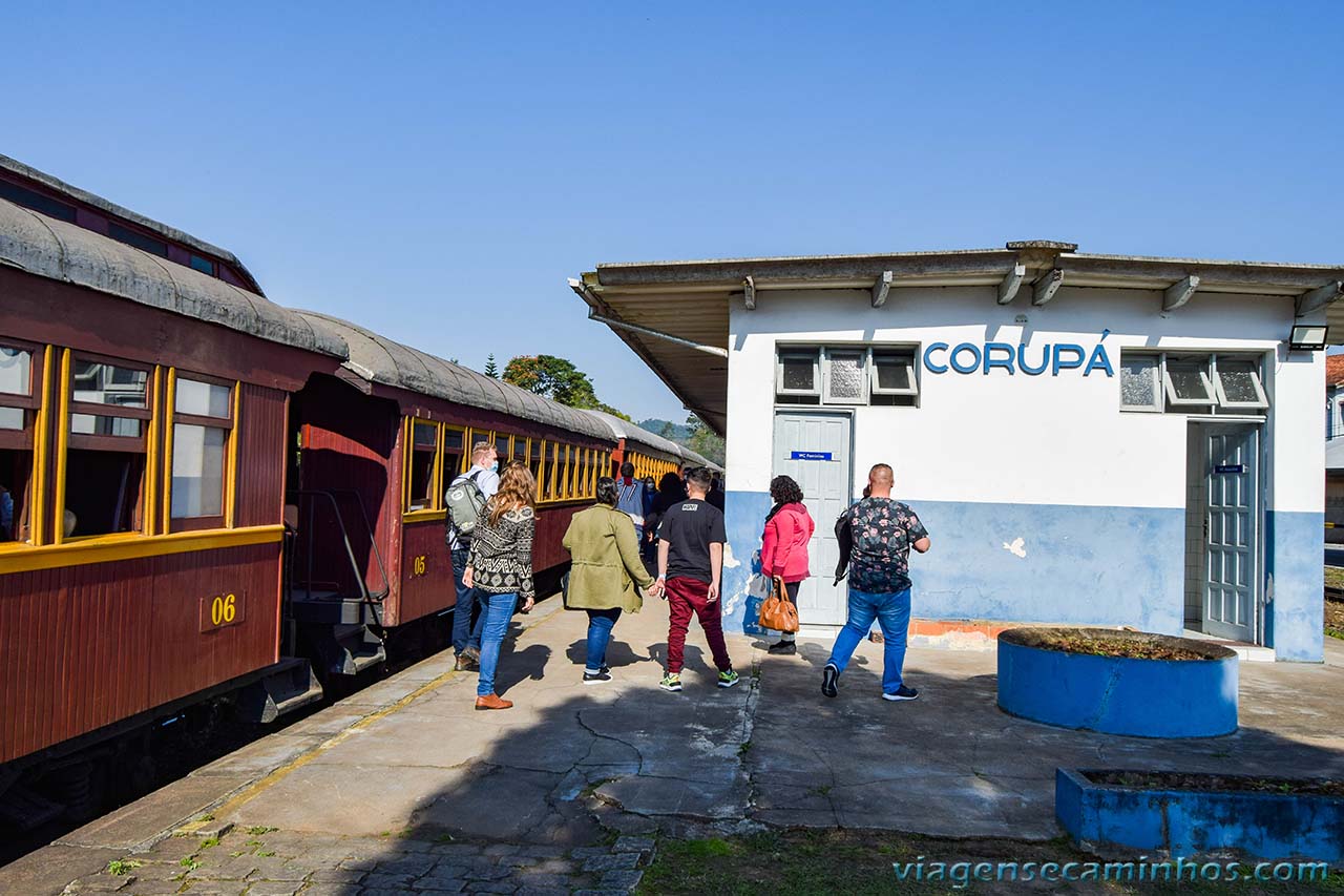 Estação ferroviária de Corupá SC