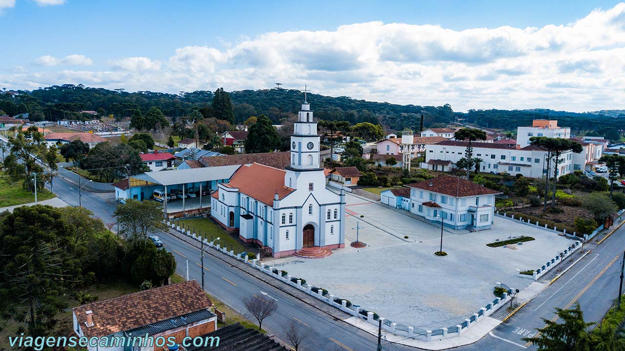 Igreja matriz de Campo Alegre SC