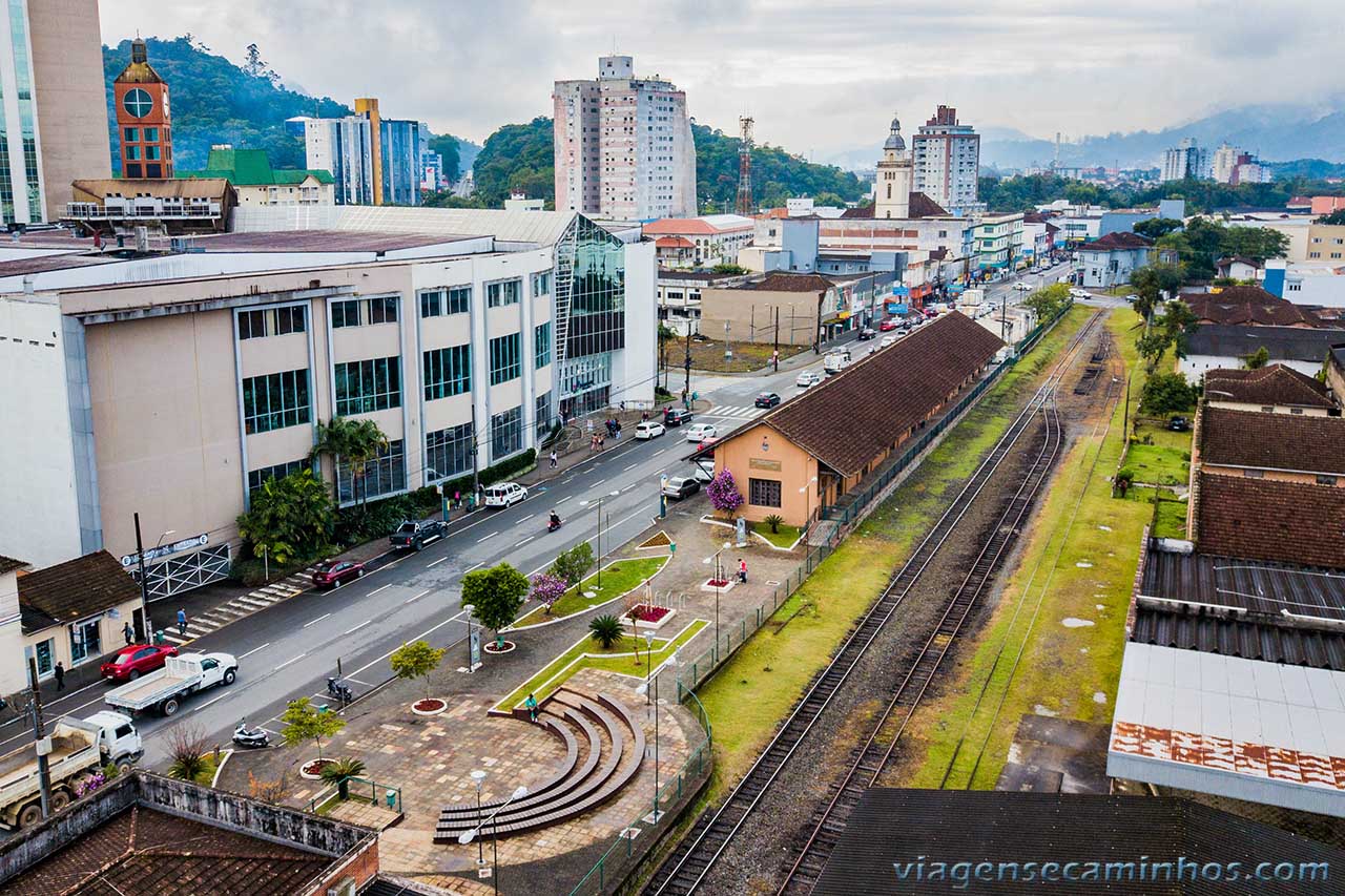 Jaraguá do Sul SC - Estação ferroviária