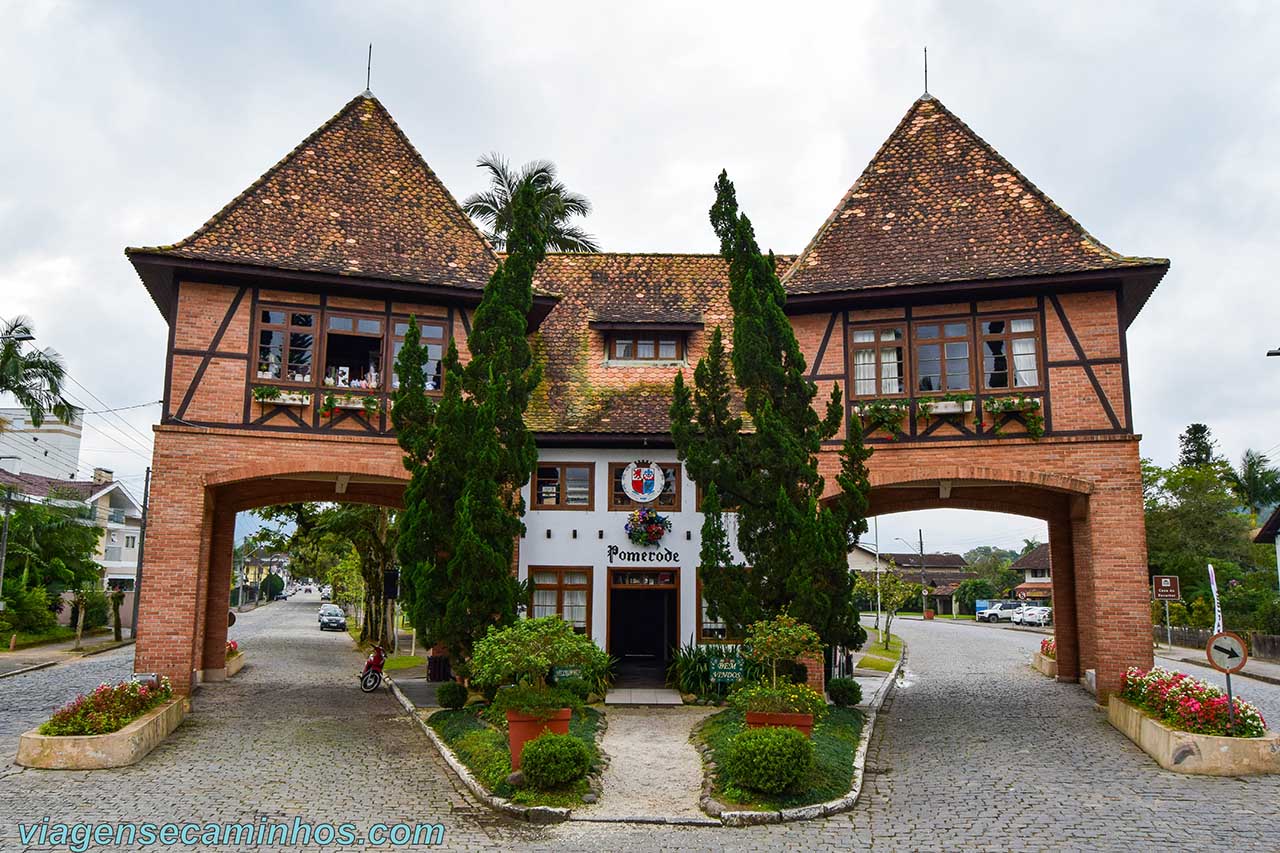 Portal turístico de Pomerode