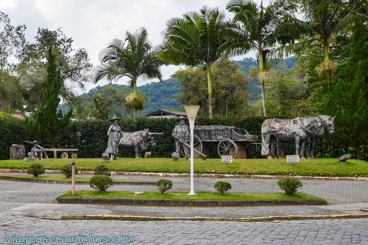 Pontos turísticos de Pomerode: Praça Torgelow