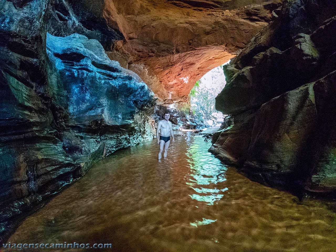 Cachoeira da Caverna - Pedra Caída