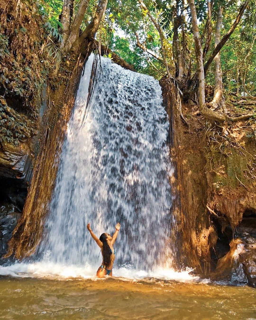 Cachoeira da Porteira - Pedra Caída