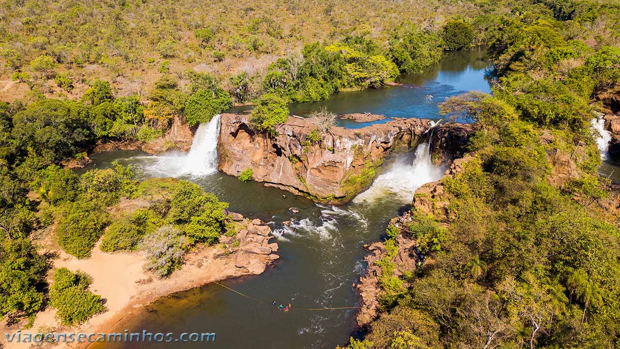 Cachoeiras da Prata - Parque Nacional da Chapada das Mesas