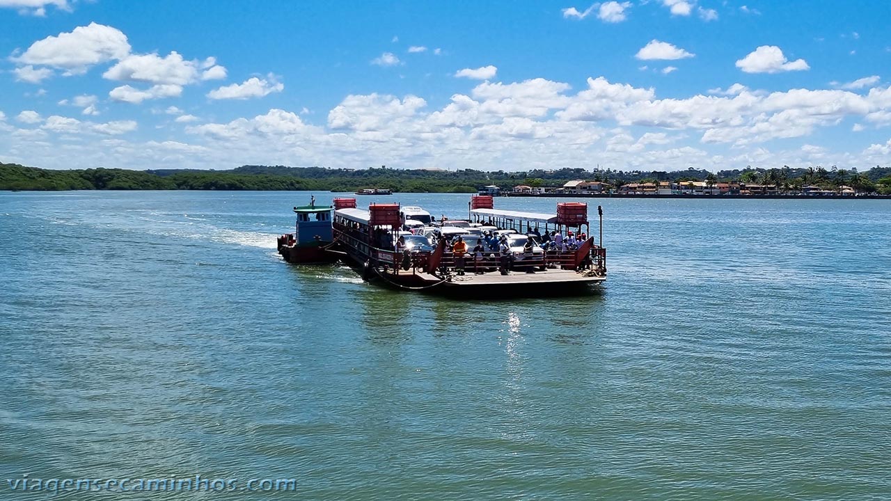 Balsa Rio Buranhém - Porto Seguro-Arraial