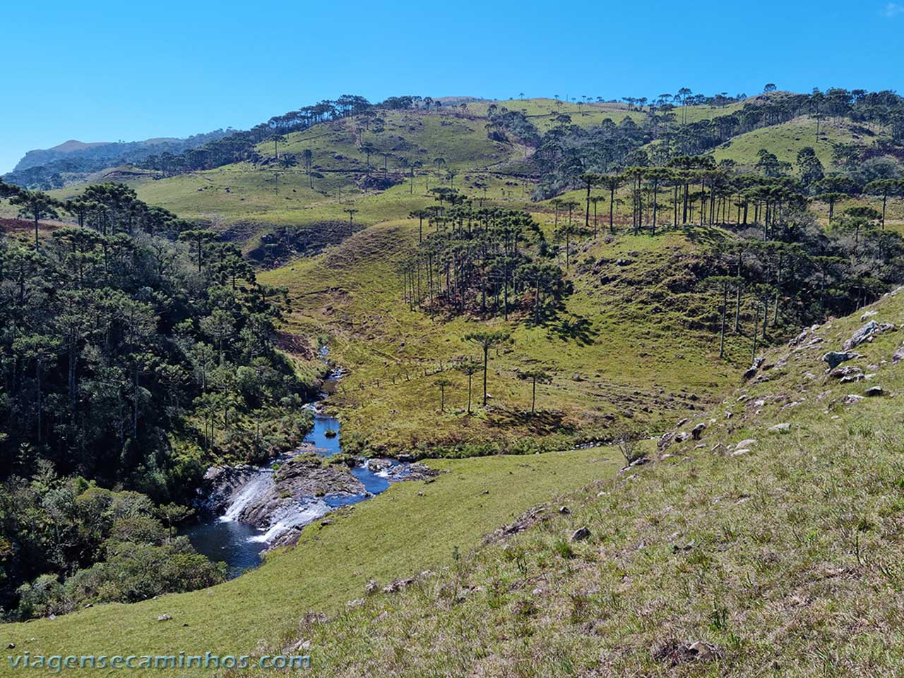 Cachoeira na Trilha do Pico do Rinoceronte