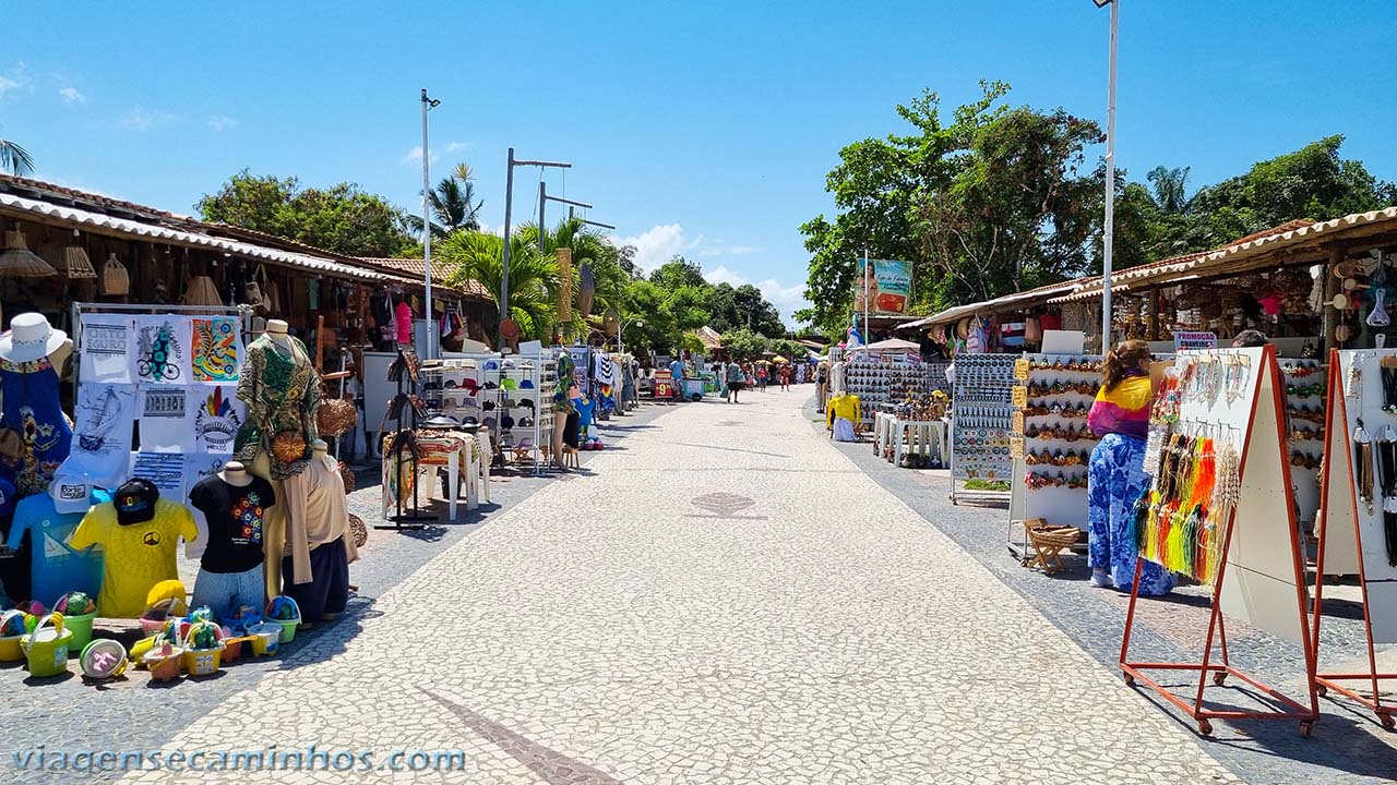 Calçadão de Coroa Vermelha