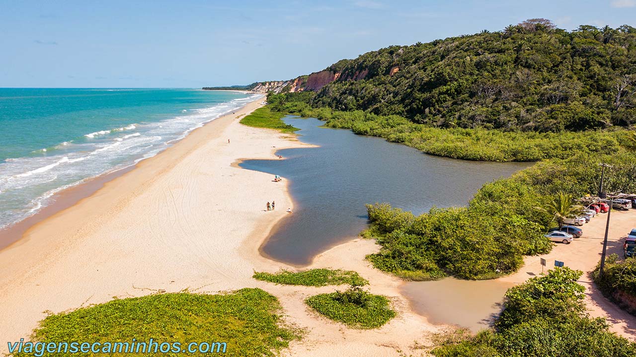 Lagoa na Praia de Taípe - Arraial D'ajuda