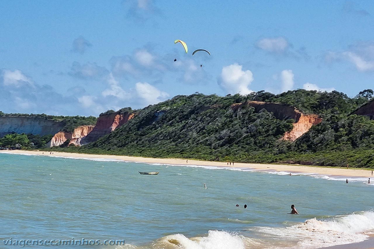 Voo de parapente em Pitinga - Arraial D'ajuda