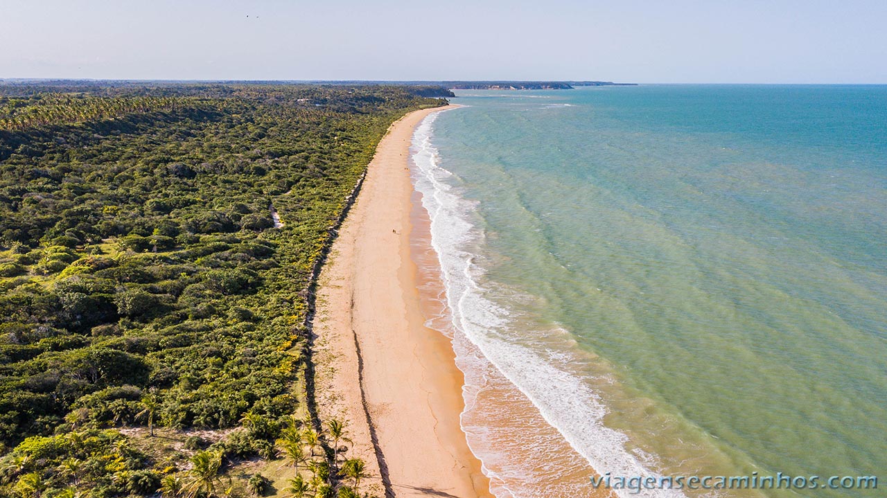 Praias de Caraíva - Praia do Camarão e Satu