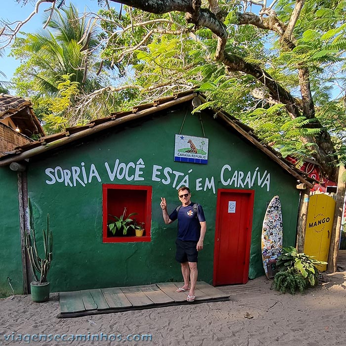 Sorria, você está em Caraíva