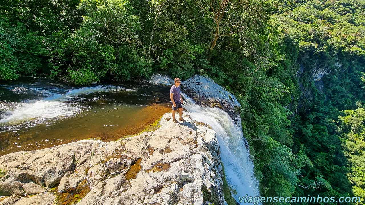 Cascata da Pedra Branca por cima