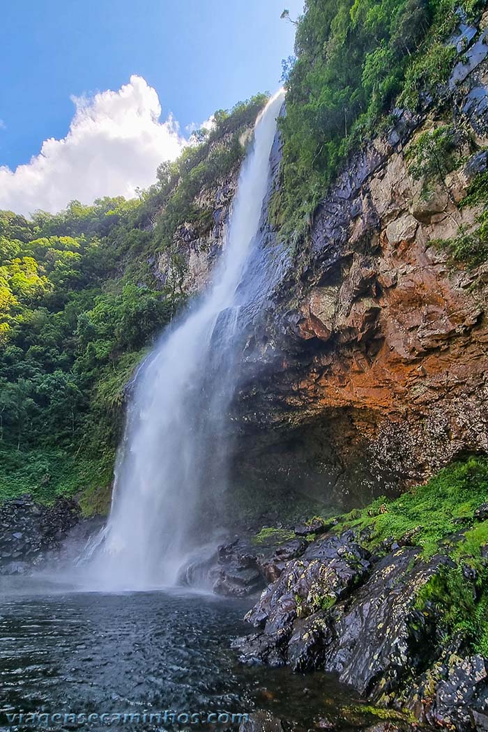 Cascata da Pedra Branca - vista lateral