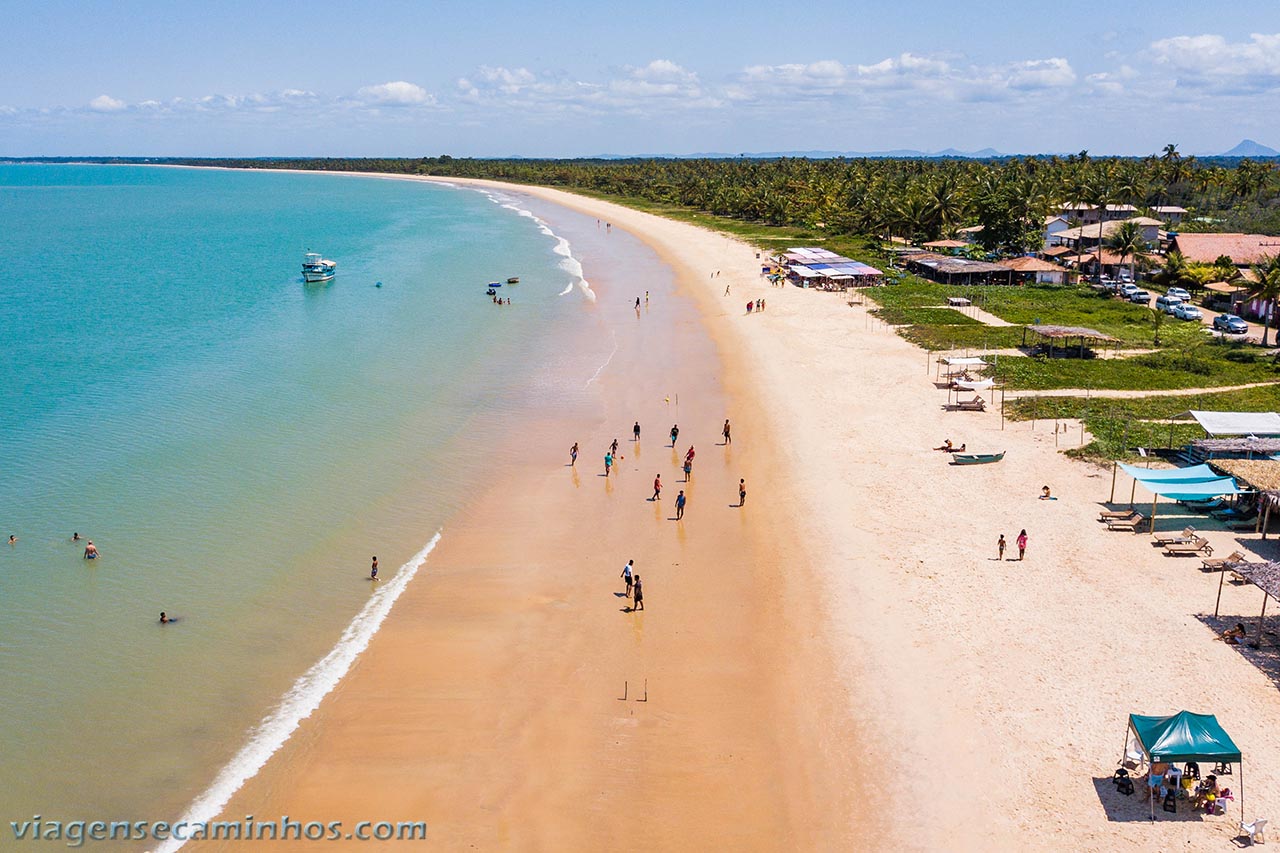 Praia Ponta de Corumbau - Prado BA