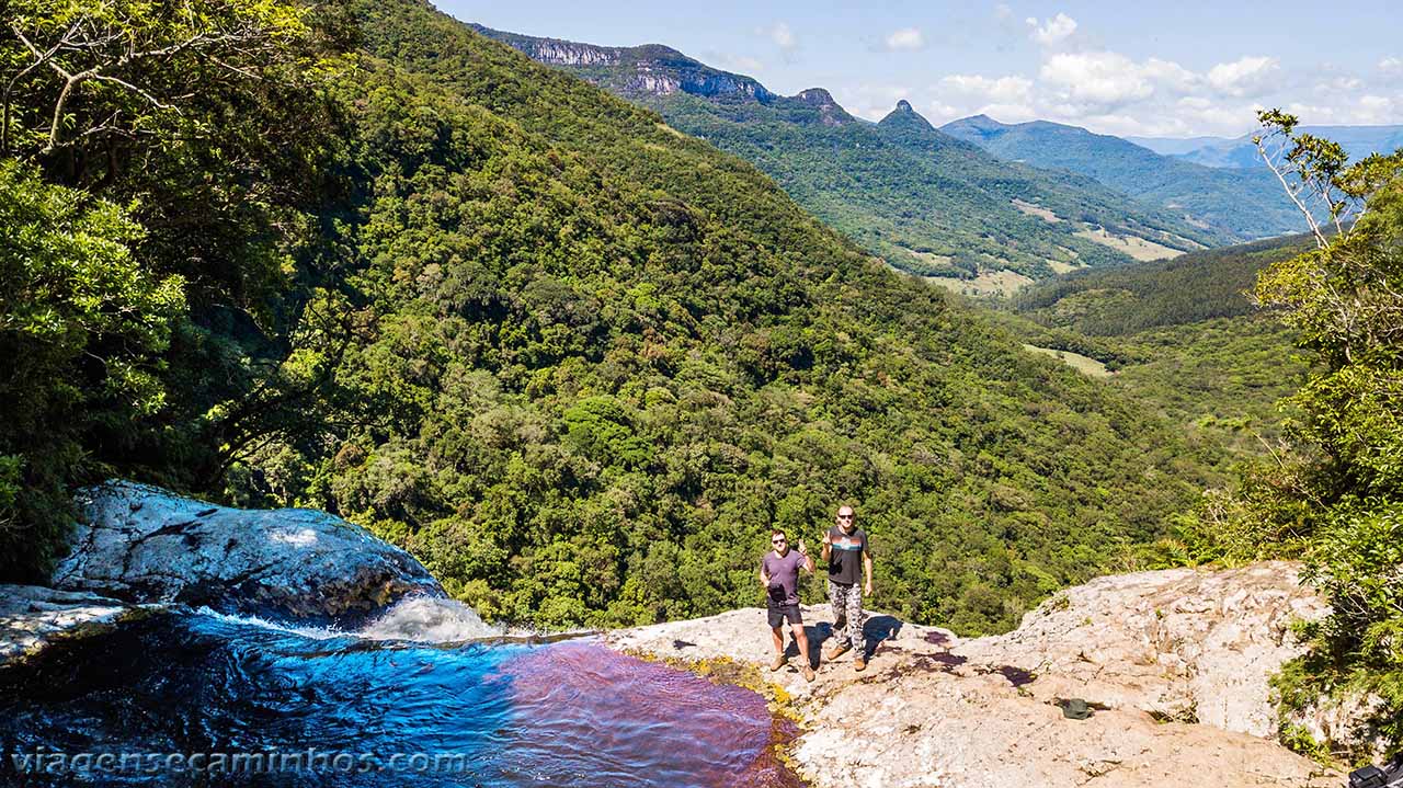 Topo da Cascata da Pedra Branca