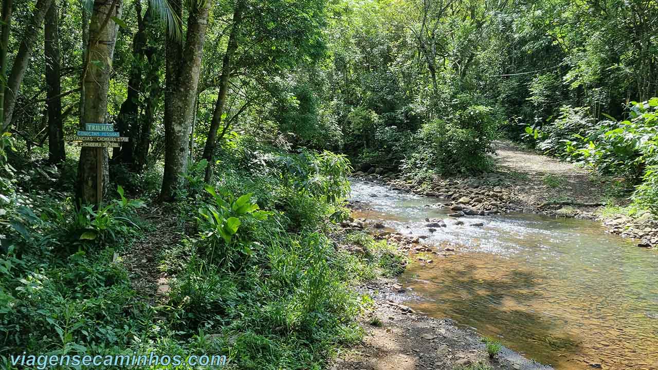 Trilha das 10 Cachoeiras - ponto de início