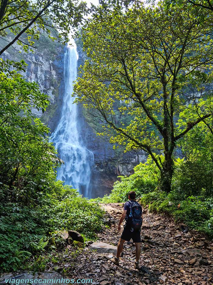 Trilha da Cascata da Pedra Branca - Três Forquilhas