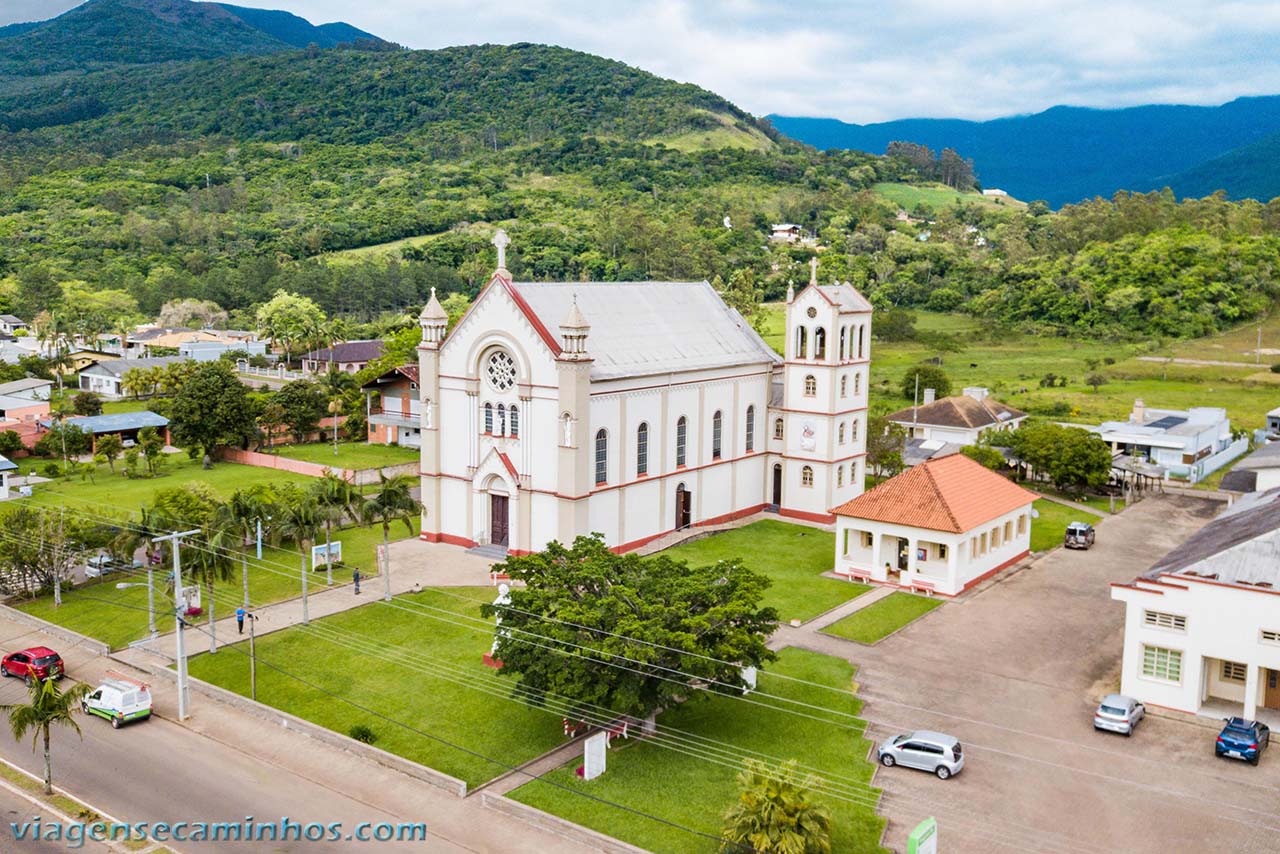 Igreja matriz de Maquiné RS