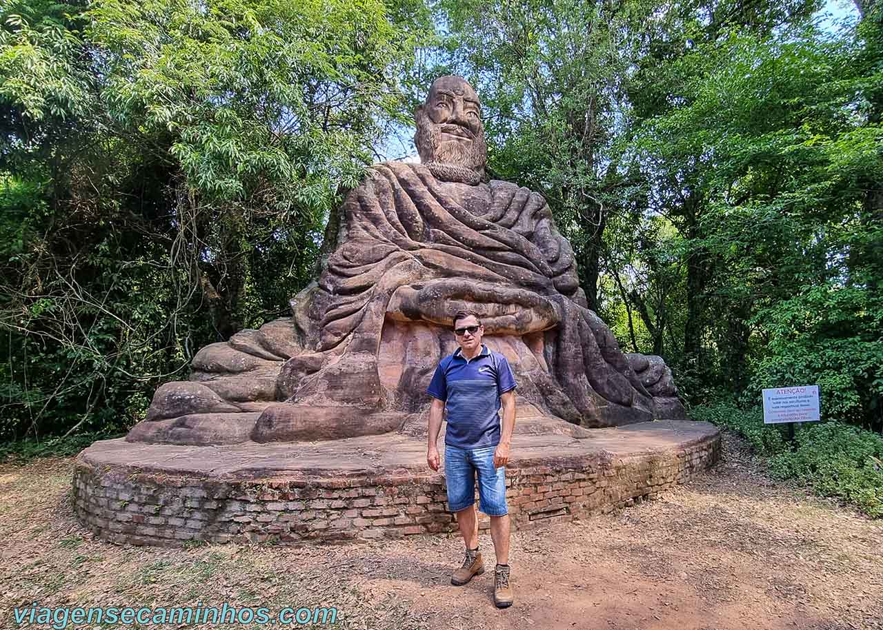 Buda no Jardim das Esculturas