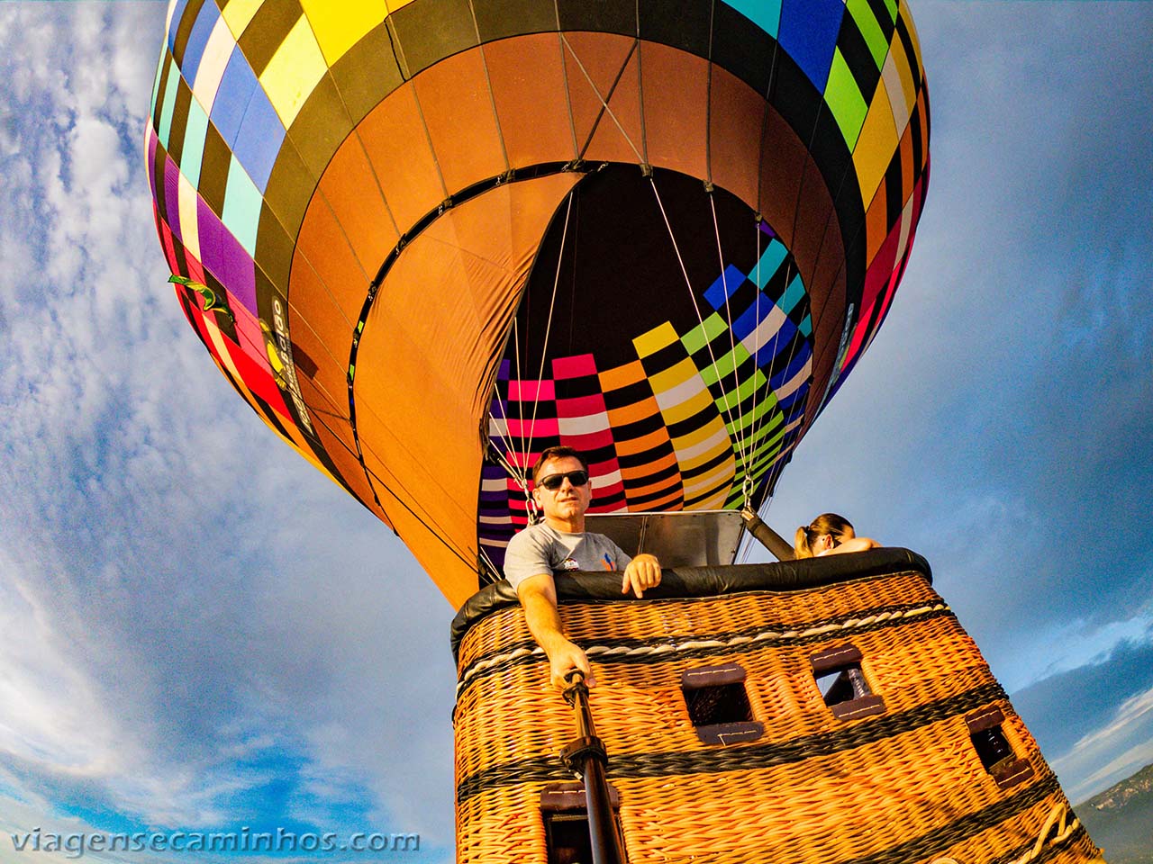 Passeio de balão