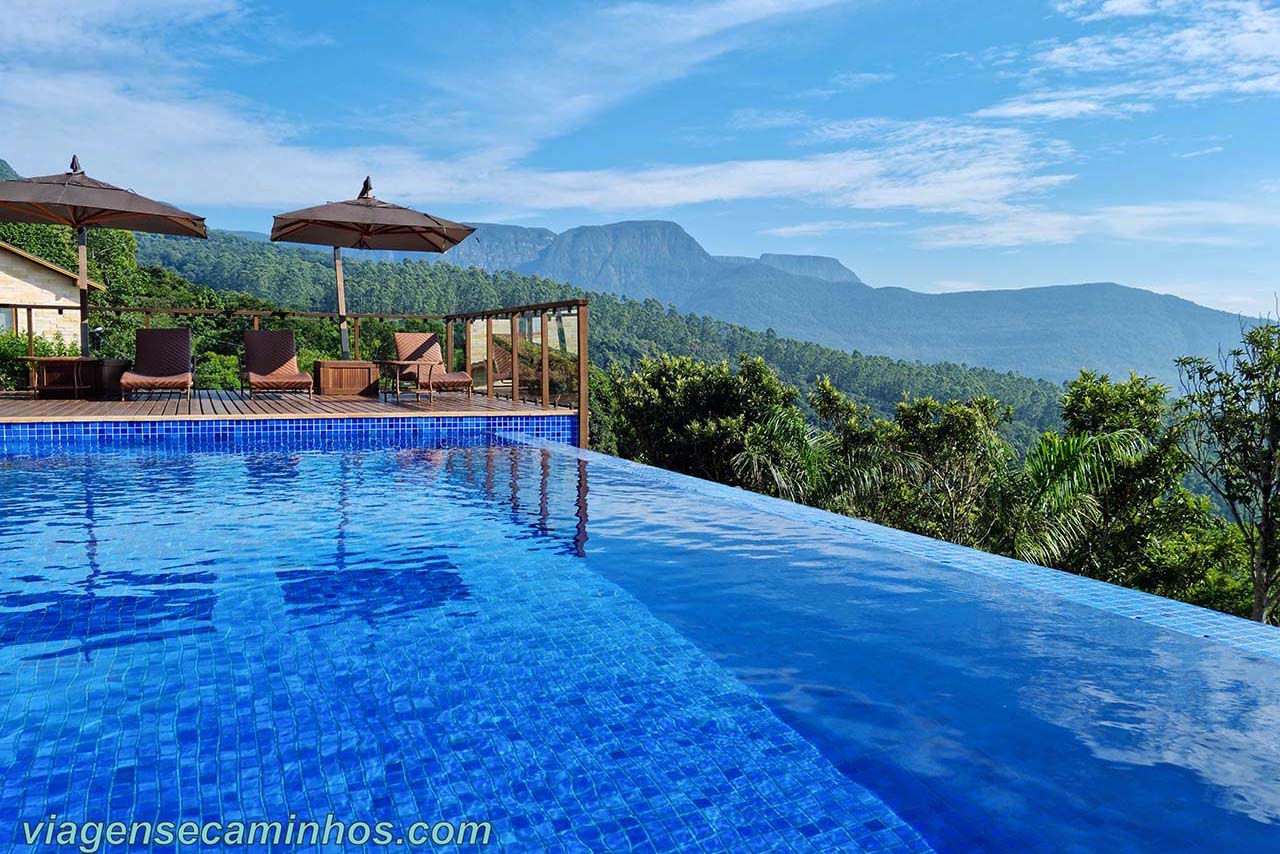 Piscina da pousada Discovery Canyon - Praia Grande SC