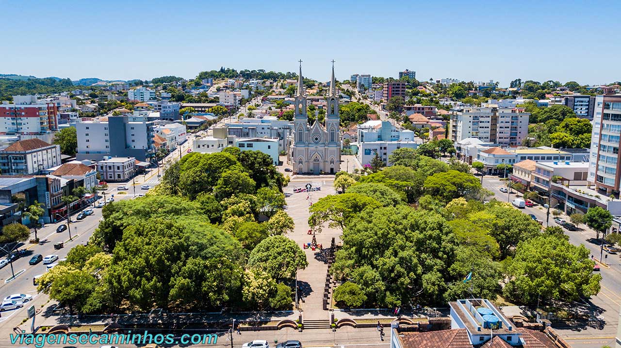 Praça Central de Guaporé