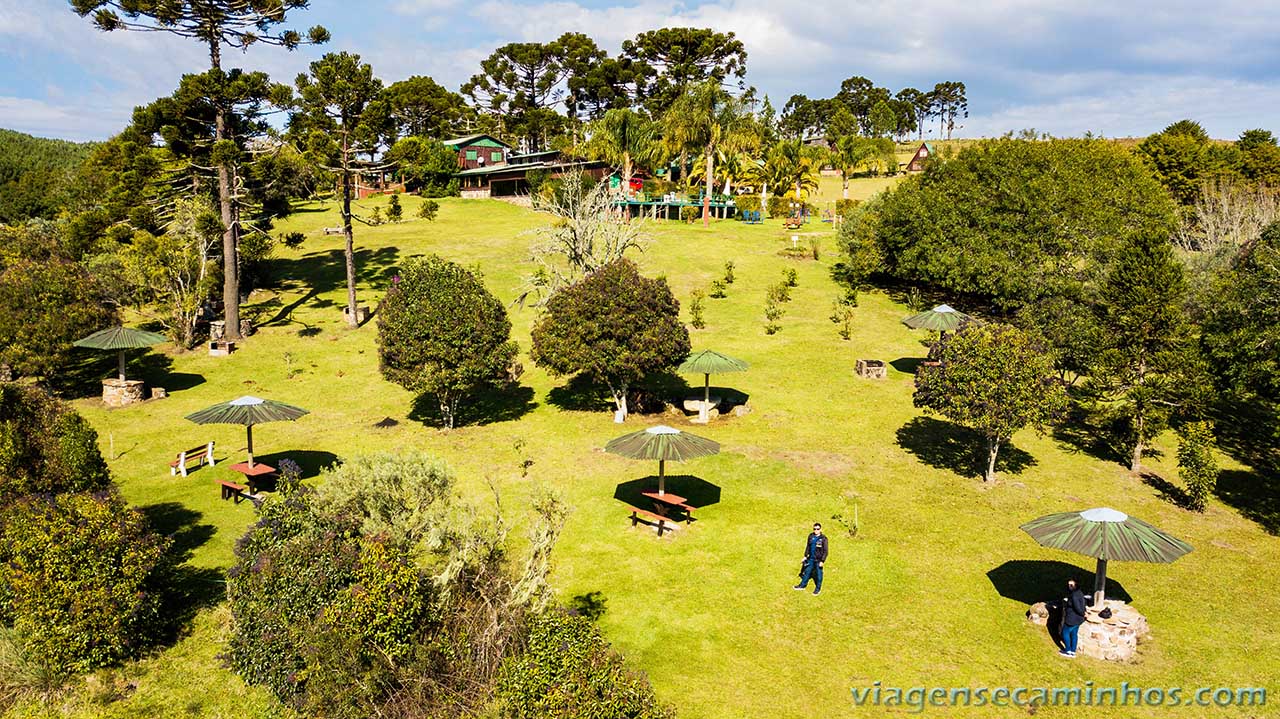 Parque das Cascatas - Área de camping