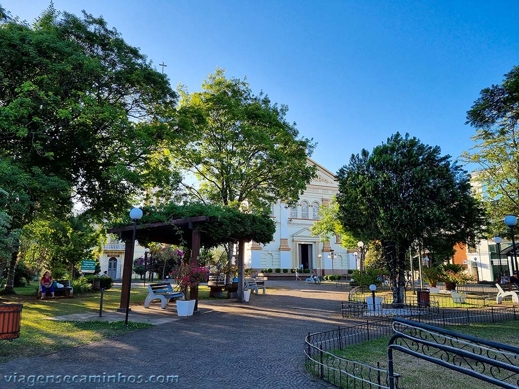 Praça matriz de Serafina Corrêa