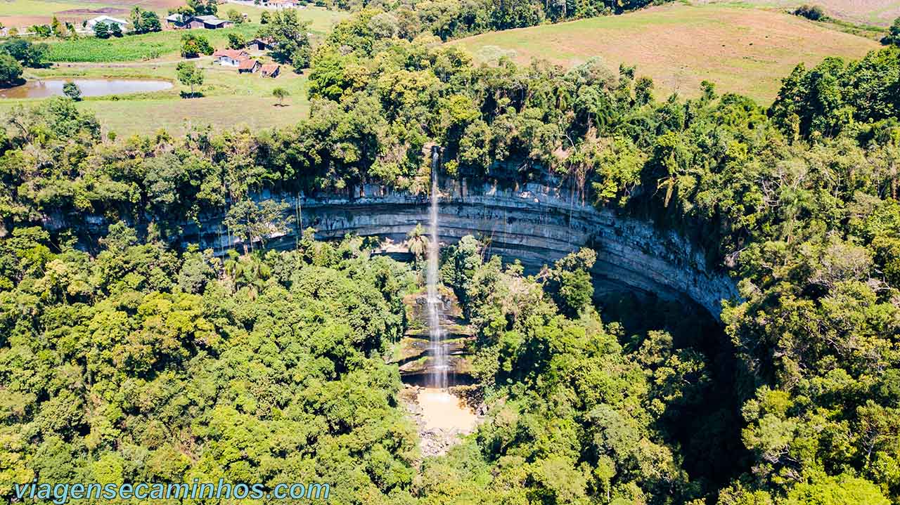 Cachoeira do Rio Saltinho - Chapadão do Lajeado SC